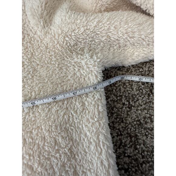 Patagonia Los Gatos Fleece Pullover Womens Small White Sherpa Quarter Zip - Picture 5 of 9